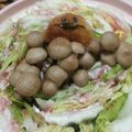 ぽぽぽぽぽんさん's cooksnap of when they made 大根おろしアート❤︎なめこ♪.