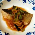 Junko0226's cooksnap of when they made ハマチの照り焼き.