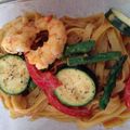 安Ann's cooksnap of when they made タイ風＊海老と鶏肉のリングイネ.