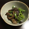 ☆Rokko☆'s cooksnap of when they made マクロビ　ピーマンときくらげのキンピラ.