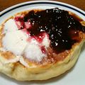 加藤律子's cooksnap of when they made 簡単★材料2つパンケーキ.