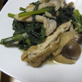 じゅのりこ's cooksnap of when they made 春菊と豚肉のさっと煮.