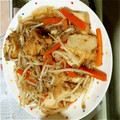 あこーーたん's cooksnap of when they made 厚揚げ☆もやしひき肉あん.