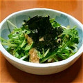 みつこ姉's cooksnap of when they made 簡単☆水菜とツナのおろしサラダ.