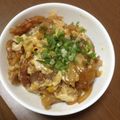 ケロケロ蛙's cooksnap of when they made ちくわ玉子丼.