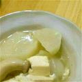 ほんのりぃ〜ノ's cooksnap of when they made かぶの煮物（そぼろ煮）.