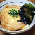 料理苦手な私's cooksnap of when they made すぐ出来る！じゅわっと甘い♡きつねうどん.