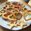 紺のエプロンちゃん's cooksnap of when they made ★きらきら★ステンドグラスクッキー♡.