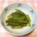 みんとこ's cooksnap of when they made 小松菜の炒めゴマ和え.