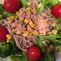 ゆうたんゆう's cooksnap of when they made 冷蔵庫にあるもので　簡単蕎麦サラダ.