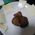 かぴーな's cooksnap of when they made 簡単旨いおつまみいぶりがっこチーズ載せ.