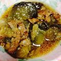 おかわりちょうだい♪'s cooksnap of when they made *牛肉と茄子・ピーマンの煮びたし*.