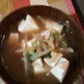 かぴーな's cooksnap of when they made もやしと豆腐の味噌汁.