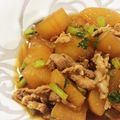 ｃｈｉｍａｉ's cooksnap of when they made 簡単大根と豚バラスライスの煮物*.