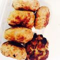 ばなーにょ's cooksnap of when they made 簡単☆カレー風味豚ひき肉☆揚げハンバーグ.
