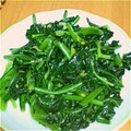 ミッキーメープル's cooksnap of when they made ♪青梗菜とほうれん草のごま油いため2♪.
