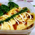さるちゃｎ's cooksnap of when they made そばめしオムライス.