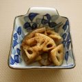 puniＫ's cooksnap of when they made 蓮根とこんにゃくの炒め物.