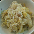 TFhome's cooksnap of when they made ゆでキャベツ★じゃこ和え.