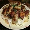 kaoevo's cooksnap of when they made なすの豚バラ巻きポン酢あえ.