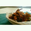 Racheltkhs's cooksnap of when they made スティック大学芋.