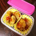 Naragon's cooksnap of when they made 豚ヒレ&スイチリ♡超簡単♡お弁当に！.
