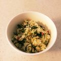 イジート's cooksnap of when they made 小松菜とじゃこの中華風炊き込みごはん.