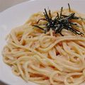 しおねっち's cooksnap of when they made トロ～リクリーミィ☆明太子スパゲティ.