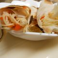 ハチドリ★'s cooksnap of when they made 焼きビーフン春巻き♪簡単♪.