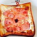 ちむかな's cooksnap of when they made ベーコンエッグトースト.