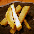 クックB994VQ☆'s cooksnap of when they made お弁当の保冷剤♪さつまいもの素揚げ.