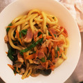 ちび太んちのごはん's cooksnap of when they made 冷凍うどんde焼きうどん（しょうゆ味）.