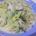 たんぽぽしぃ's cooksnap of when they made ホワイトパスタ＊ダイエット豆乳テイスト＊.