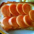 はーなたん's cooksnap of when they made 柿のメープルトースト♪.