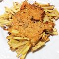 KV62's cooksnap of when they made 夏休み♡じゃがいもチーズ焼き♡唐揚げ粉.