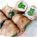 usagizaki's cooksnap of when they made 豆苗の豚ロース巻き.