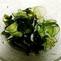 RRchama's cooksnap of when they made ワカメ・キュウリ・しらすのさっぱり酢の物.