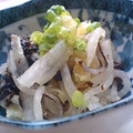 oBsession's cooksnap of when they made 大根と油揚げの海苔佃煮あえ☆わさび風味♪.