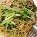 youcay's cooksnap of when they made 水菜と鶏肉のパスタ.