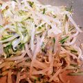 ♪招き猫♪'s cooksnap of when they made もやしとキュウリの簡単サラダ♪.