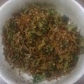 むち柴's cooksnap of when they made ご飯にﾋﾟｯﾀﾘ！山東菜としらす炒め.