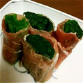 こゆきたけ's cooksnap of when they made ほうれん草と生ハムのヘルシー巻き.