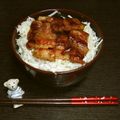 ぼたぼた's cooksnap of when they made 我が家の豚バラ丼♪.