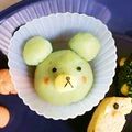 mami323's cooksnap of when they made お弁当にシリコンカップのくまさん♪.