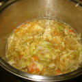 ジジきち's cooksnap of when they made めんどくさがりやの舞茸ともやしのスープ.