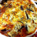 mianmian's cooksnap of when they made 簡単ウマウマ♪ナスとトマトのチーズ焼き.
