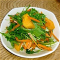 まつけいさん's cooksnap of when they made 簡単★美味★かきと水菜のサラダ.