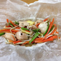 クックD8XS5B☆'s cooksnap of when they made 鶏ささ身とたっぷり野菜の包み蒸し.