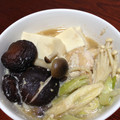 猫になりたい犬's cooksnap of when they made 一人鍋★ふわふわつくねときのこの豆乳鍋.