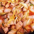 akaw's cooksnap of when they made ☆肉団子と白菜の酢豚風☆.